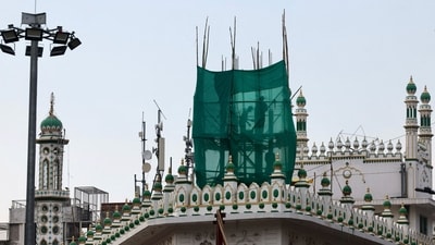 Maulana Qasmi said there were 62,000 mosques in the state according to Waqf board records, but the actual number would be much higher because many small masjids in villages were not recorded. (Representational/AFP) Maulana Qasmi said there were 62,000 mosques in the state according to Waqf board records, but the actual number would be much higher because many small masjids in villages were not recorded. (Representational/AFP)