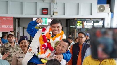 Manipur’s Jadumani Singh won silver in the 55kg weight division at the Commonwealth Games Glasgow 2026. (Sourced) Manipur’s Jadumani Singh won silver in the 55kg weight division at the Commonwealth Games Glasgow 2026. (Sourced)