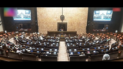 New Delhi, Aug 06 (ANI): Presiding officer Ghanshyam Tiwari conducts the proceedings of the House during the Monsoon Session of Parliament, in New Delhi on Thursday. (Sansad TV/ANI Video Grab) (Sansad TV) New Delhi, Aug 06 (ANI): Presiding officer Ghanshyam Tiwari conducts the proceedings of the House during the Monsoon Session of Parliament, in New Delhi on Thursday. (Sansad TV/ANI Video Grab) (Sansad TV)