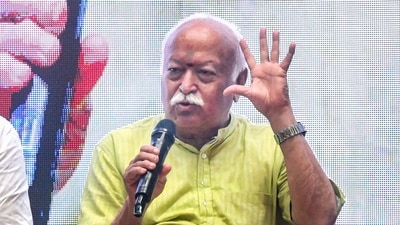Rashtriya Swayamsevak Sangh (RSS) chief Mohan Bhagwat. (PTI) Rashtriya Swayamsevak Sangh (RSS) chief Mohan Bhagwat. (PTI)