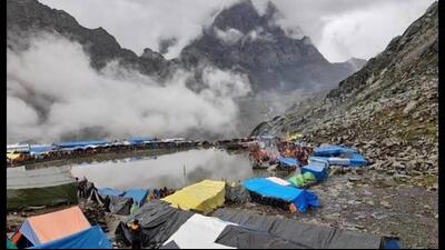 Repaswal also inspected the preparations for the upcoming Manimahesh Yatra 2026, and reviewed facilities for pilgrims along the trekking route from Hadsar to Manimahesh. The yatra is scheduled to commence from August 25. (HT File)