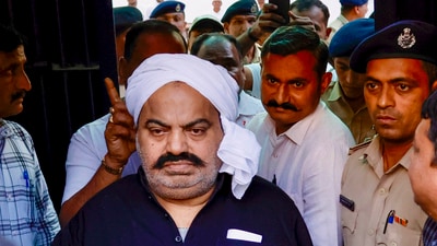 Abaan Ahmed, who was the younger son of Atiq Ahmed, was travelling to meet his elder brother, Ali Ahmed. (PTI File) Abaan Ahmed, who was the younger son of Atiq Ahmed, was travelling to meet his elder brother, Ali Ahmed. (PTI File)