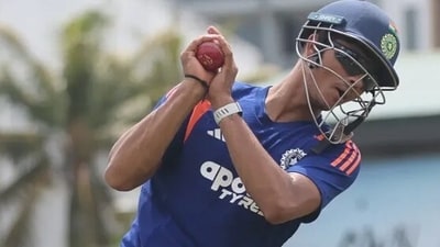 Yashasvi Jaiswal during India's training session. (Instagram Yashasvi Jaiswal) Yashasvi Jaiswal during India's training session. (Instagram Yashasvi Jaiswal)