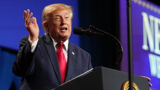 Trump further claimed that defense firms were increasing production capacity at an unprecedented scale.