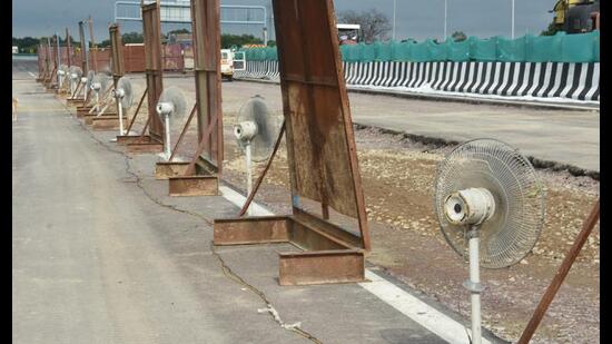 According to project insiders, the road collapsed or developed fresh distress nine times in just 22 days, requiring repairs at more than 80 locations. (Sourced)