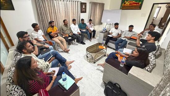 Cockroach Janta Party held its core team meeting in Maharashtra’s Chhatrapati Sambhajinagar district. (PTI)