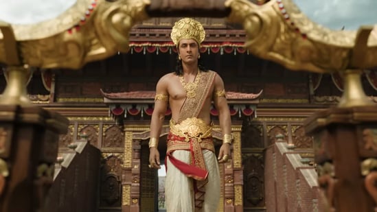 Ranbir Kapoor in a still from the Nitesh Tiwari film.
