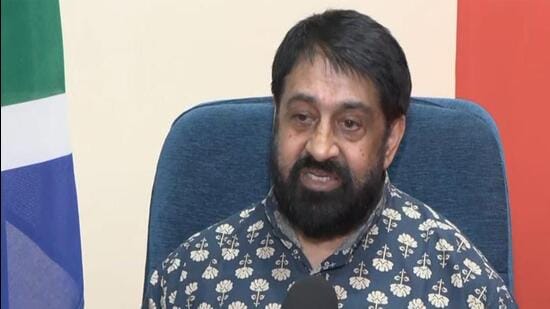 South Africa’s foreign ministry recalled Anil Sooklal for consultations after a meeting involving former president Zuma and Gupta brother Ajay Gupta. (ANI)