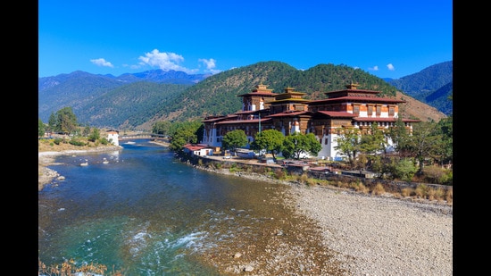 The Punakha dzong in Bhutan. (Shutterstock)