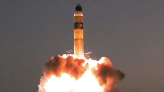 It is capable of striking targets at a distance of up to 4,000 kilometres. (ANI)