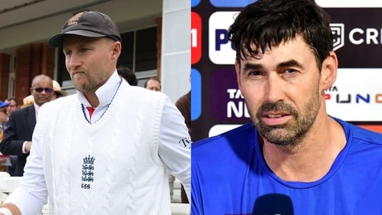 Joe Root and Stephen Fleming will be seen as the captain and head coach of the England Test team.