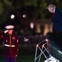 President Donald Trump steps off from Marine One upon his arrival at the Ellipse just outside of the White House, Wednesday, Aug. 5, 2026, in Washington. (AP Photo/Jose Luis Magana)