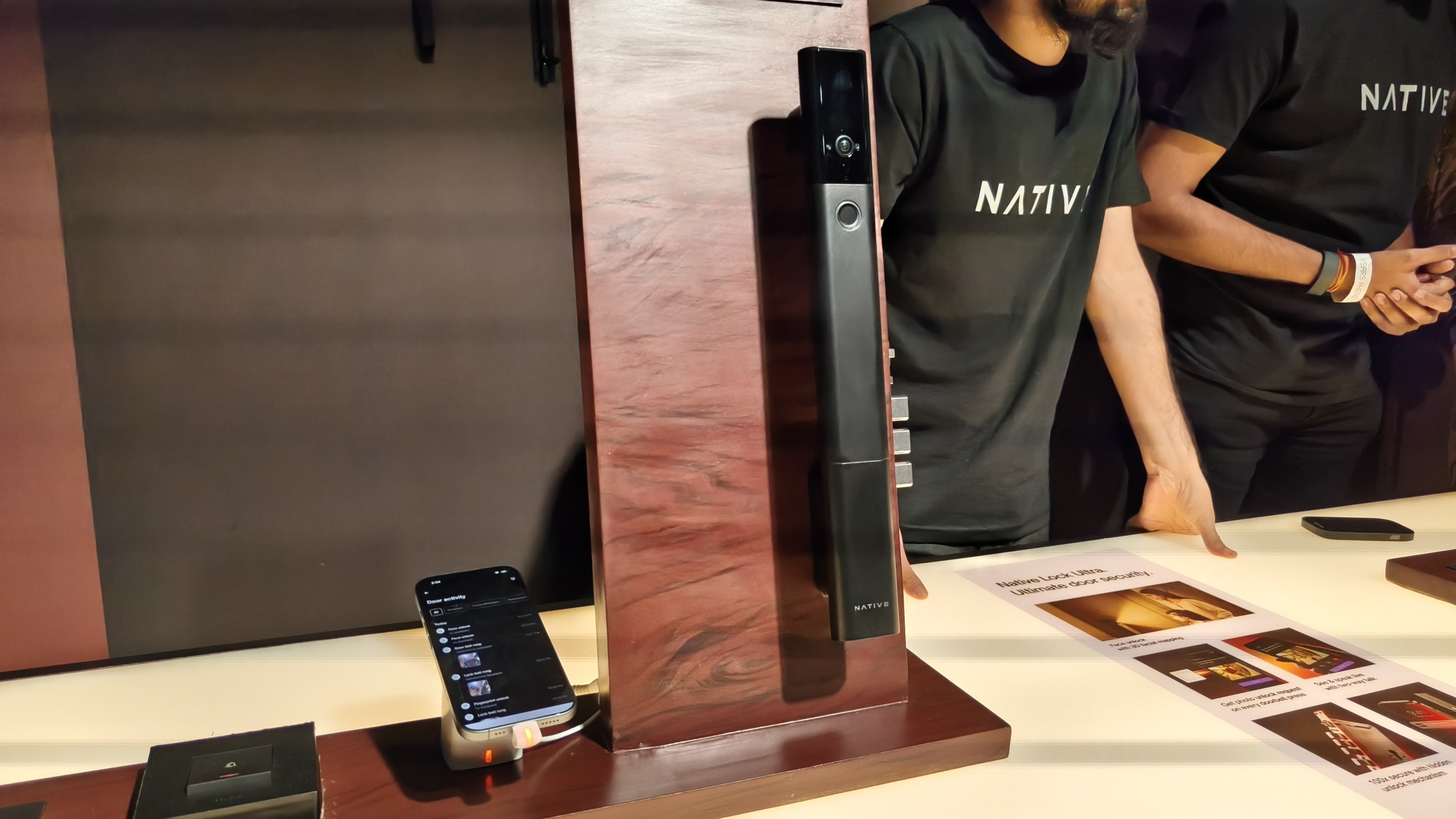 Native Lock Ultra disguises smart security behind a design tailored for modern Indian homes. (Shubh Bhushan - Hindustan Times) Native Lock Ultra disguises smart security behind a design tailored for modern Indian homes. (Shubh Bhushan - Hindustan Times)