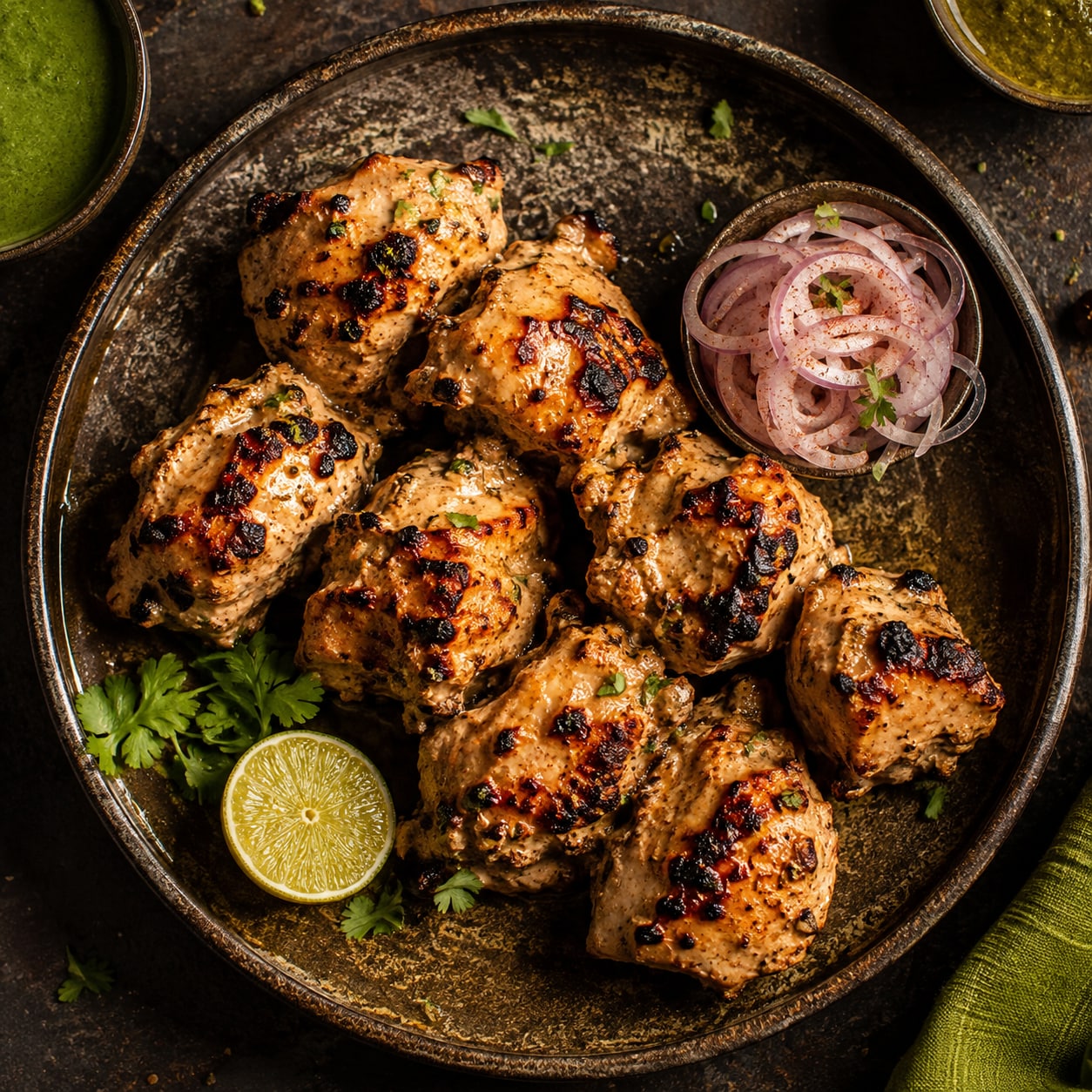 Beer-infused murg barrah at JW Marriott Hotel, Bengaluru