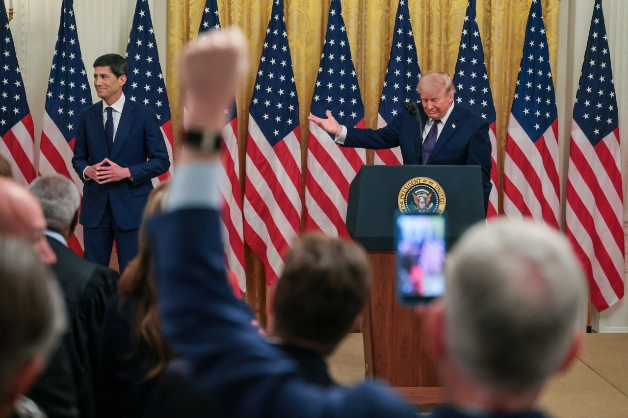 At Warsh’s swearing-in, Trump said he wanted the new Fed chair ‘to be totally independent.’ At Warsh’s swearing-in, Trump said he wanted the new Fed chair ‘to be totally independent.’