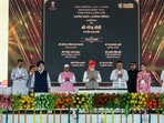Power Grid Corporation of India reported a consolidated PAT of <span class='webrupee'>₹</span>3,598 crore for Q1 FY2026-27, with total income at <span class='webrupee'>₹</span>11,697 crore. The company incurred <span class='webrupee'>₹</span>7,765 crore in capital expenditure and secured a loan from JBIC for the HVDC project.(DPR PMO)