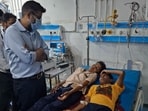 The incident was reported from Kharida village, where a resident had organised the feast on Thursday.