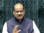 Birla invoked the contributions of Mahatma Gandhi and the views of BR Ambedkar, saying that members should express their views through discussions in the House.(File Photo/ Sansad TV via ANI)