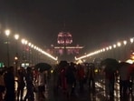 Gram it: Delhi, on Friday, received its highest rainfall during the first week of August in 15 years! The India Meteorological Department (IMD) issued a Red alert for the city. Yet, several visitors turned up at the Kartavya Path and India Gate in the evening hours. For today, the met department has again issued a Yellow alert alongside forecast of moderate rain accompanied by thunderstorms and lightning.(Photo: ANI)