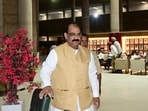 BJP MLA Ashwani Sharma at Punjab Vidhan Sabha on the fourth day of monsoon session in Chandigarh. (Ravi Kumar/HT)