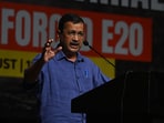 Aam Aadmi Party (AAP) national convener Arvind Kejriwal(Vipin Kumar/HT Photo)