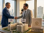 The State Bank of India (SBI) has expressed interest in purchasing 24 Mumbai apartments put out for sale by the Maharashtra Housing and Area Development Authority (MHADA) under its First Come, First Served (FCFS) basis scheme. (Picture for representational purposes only)(Gemini Generated Photo )