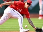 Reds vs Nationals delayed: When will the game start? Weather updates. (AP Photo/John McDonnell)