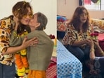 Shilpa Shinde celebrates with elderly people at her shelter home after Lock Upp 2.