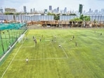The Neville D’Souza Football Ground, located at Bandra Reclamation, is one of Mumbai’s premier football venues. (Satish Bate/Hindustan Times)
