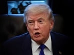 Trump's new hairstyle ignited social media debates regarding its authenticity, with some jokingly comparing him to Mrs. Doubtfire. (REUTERS)