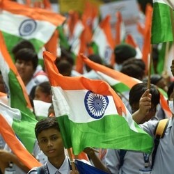 Vande Mataram will be played before the national anthem at the 80th Independence Day celebrations. (HT PHOTO)