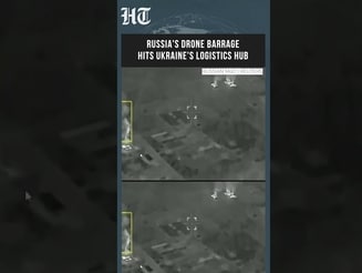 Russia's Drone Assault Targets Critical Ukrainian Logistics Infrastructure