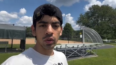 An Indian man in the US showed parks and sports facilities that had made life abroad difficult to leave behind. (Instagram/ruu_pesh ) An Indian man in the US showed parks and sports facilities that had made life abroad difficult to leave behind. (Instagram/ruu_pesh )