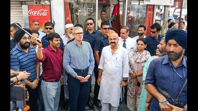 Among the projects inaugurated, the CM dedicated Tawi Wonderland (Waste-to-Wonder Park) at Bhagwati Nagar to the public. (ANI) Among the projects inaugurated, the CM dedicated Tawi Wonderland (Waste-to-Wonder Park) at Bhagwati Nagar to the public. (ANI)