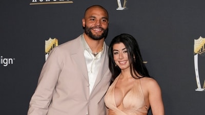 Dak Prescott's wedding with Sarah Jane was called off roughly a month beforehand. (AP) Dak Prescott's wedding with Sarah Jane was called off roughly a month beforehand. (AP)