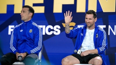 Lionel Messi and Lionel Scaloni's future at Argentina is uncertain. (AFP) Lionel Messi and Lionel Scaloni's future at Argentina is uncertain. (AFP)