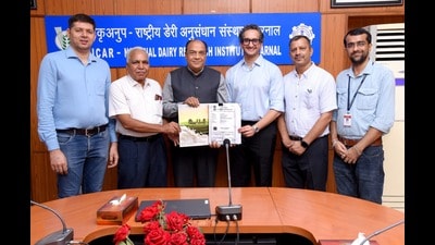 NDRI director Dheer Singh said that institute’s continued commitment to translating research into practical technologies for the benefit of the dairy sector. (HT PHOTO) NDRI director Dheer Singh said that institute’s continued commitment to translating research into practical technologies for the benefit of the dairy sector. (HT PHOTO)