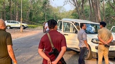 During the investigation, cops also came across CCTV footage in which Sunita and her son were captured taking the deceased’s body to the terrace. (Representative Image (File Photo/PTI)) During the investigation, cops also came across CCTV footage in which Sunita and her son were captured taking the deceased’s body to the terrace. (Representative Image (File Photo/PTI))