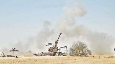 The Bofors howitzers had their moment of glory when they played a critical role in the 1999 Kargil war with Pakistan. (HT File)