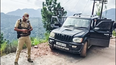 The incident comes at a time when the Amarnath Yatra is underway and a high alert has been sounded on the Jammu-Srinagar National Highway. (ANI) The incident comes at a time when the Amarnath Yatra is underway and a high alert has been sounded on the Jammu-Srinagar National Highway. (ANI)