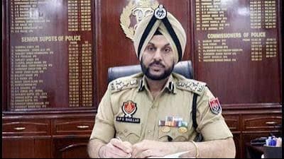The officer on August 4 had addressed the media to announce the arrest of nine accused, including four minors, in connection with a terror module being operated by Pakistan’s ISI. (HT File) The officer on August 4 had addressed the media to announce the arrest of nine accused, including four minors, in connection with a terror module being operated by Pakistan’s ISI. (HT File)