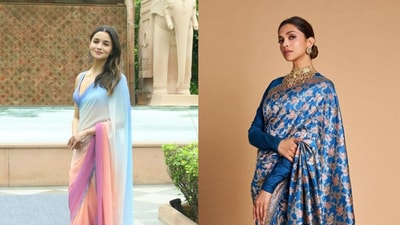 10 Bollywood-inspired sarees you can shop for your next glam look (Pinterest) 10 Bollywood-inspired sarees you can shop for your next glam look (Pinterest)