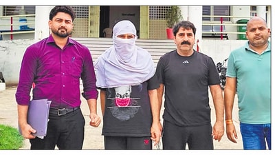 Police said Bairagi had in the early 2000s assumed the identity of Rajender Singh Yadav and carried government-issued documents, including an Aadhaar card and voter ID, under that name (HT Photo/Sourced) Police said Bairagi had in the early 2000s assumed the identity of Rajender Singh Yadav and carried government-issued documents, including an Aadhaar card and voter ID, under that name (HT Photo/Sourced)