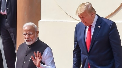 US President Donald Trump has proposed a 100% tariff on India, China and others. (PTI) US President Donald Trump has proposed a 100% tariff on India, China and others. (PTI)