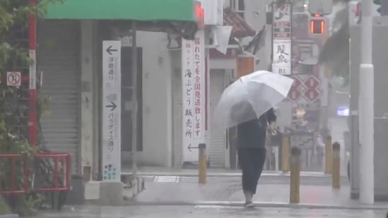 Authorities issued evacuation orders for nearly 260,000 residents in Kagoshima and Okinawa prefectures, while Toyota suspended work at nine factories on Friday.