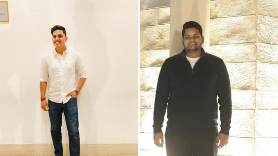 Mohit Kumar (L) and Abhishek Kumar (R) run a serviced-apartment business.