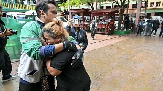 A teenager opened fire at a school outside Bangkok on Friday, killing five people before himself. Before that, he had also killed his grandparents.