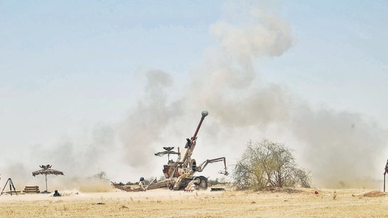 The Bofors howitzers had their moment of glory when they played a critical role in the 1999 Kargil war with Pakistan. (HT File)