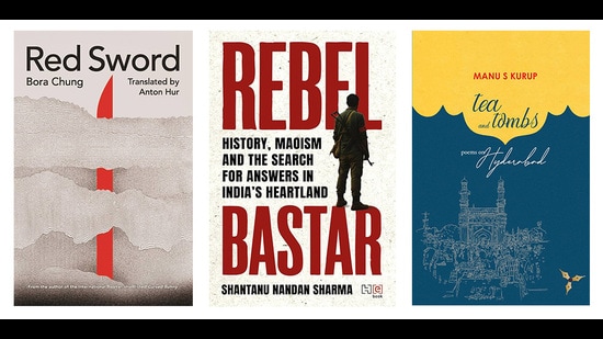 This week’s pick of interesting reads includes a book of poems on Hyderabad, a volume on Bastar’s past, and a novel set on a disputed planet. (Amit Sharma)