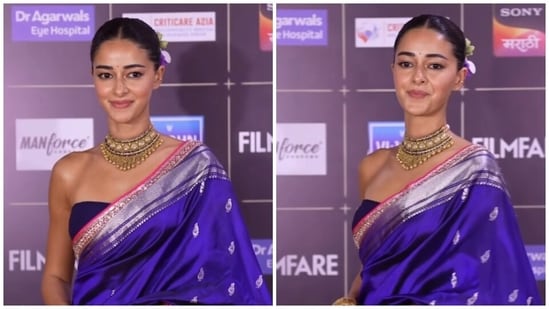 Ananya Panday at the Filmfare Marathi Awards.